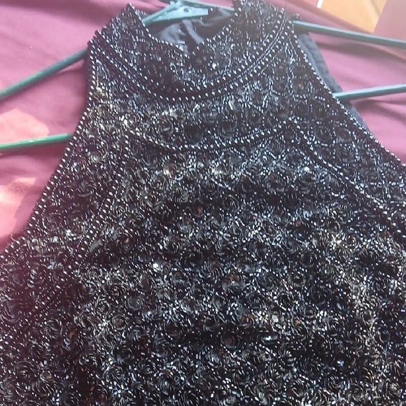 Laurance Kagan Elegant Black Evening Dress Bearly Used - Picture 2 of 8